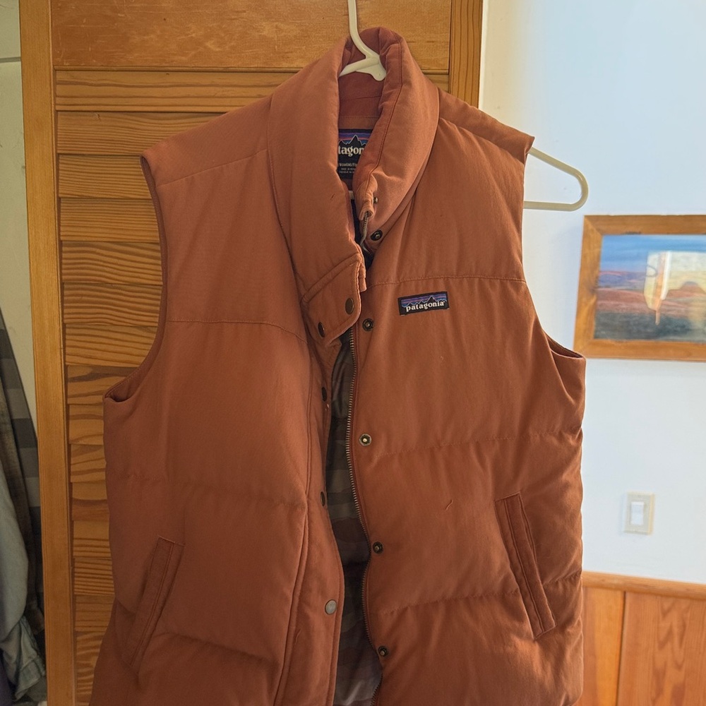 Patagonia Rust Puffer Vest